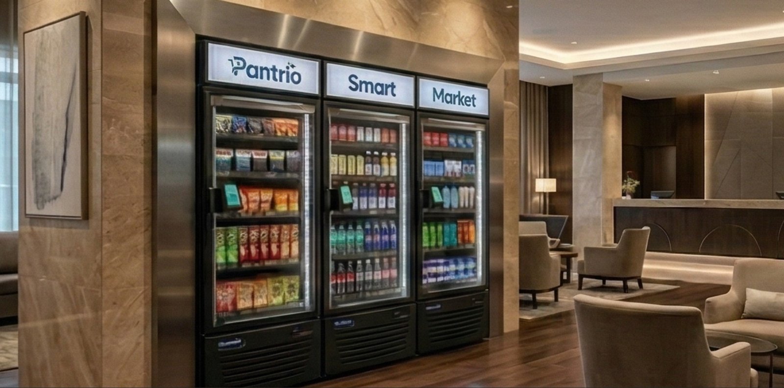 Pantrio Smart Market Vending Machine — Hotel Edmonton